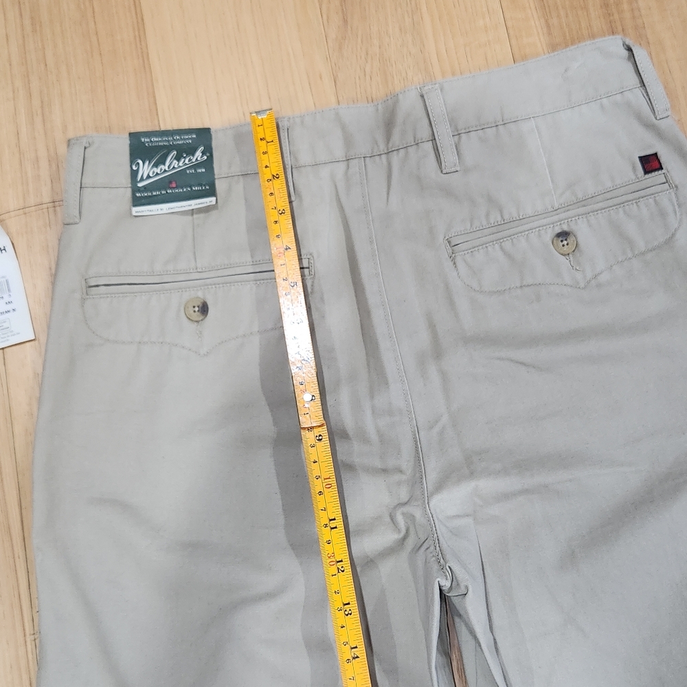 New Woolrich Mens Milestone Casual Pants Khaki 30 X 30 NWT Beige - Picture 14 of 15